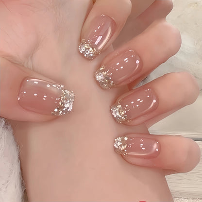 French Kiss Cat-Eye French Press-On Nails