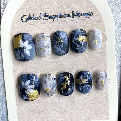 Gilded Sapphire Mirage