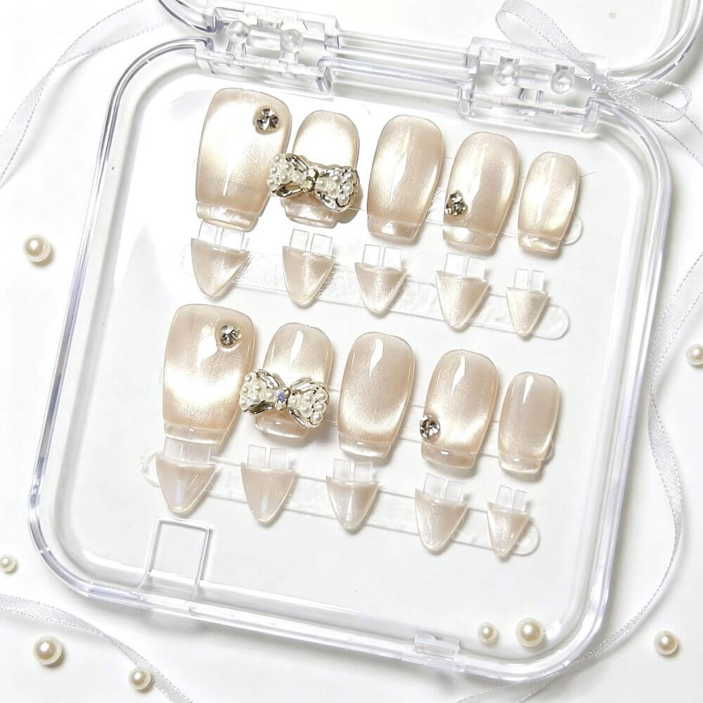 Interchangeable Length Press-on Nails | Daily & Party Versatile Style